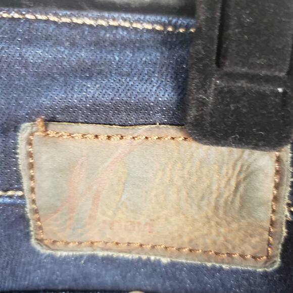 Mavi Jeans Dark Wash Blue Denim Molly Mid-Rise Bootcut Jeans Women's Size 18/30 - Picture 9 of 11